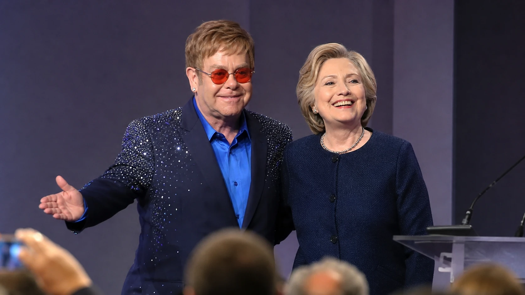 How Elton John and Hillary Clinton Became Connected - elton john and hillary clinton